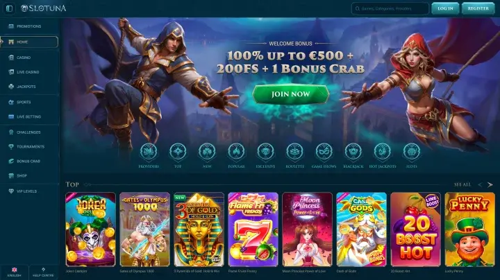 Slotuna Screenshot 1